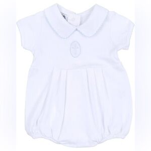 Classic White Baby Romper